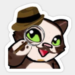 Detective Simba Sticker